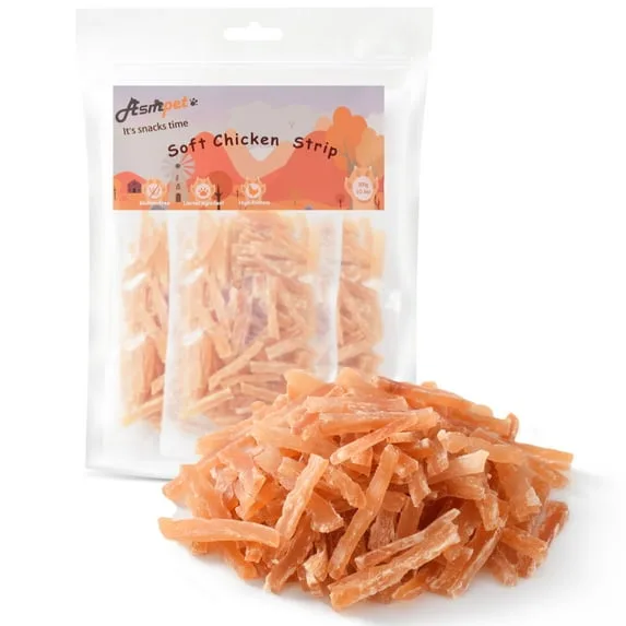 ASMPET Duck Jerky Strips Dog Treats image 2