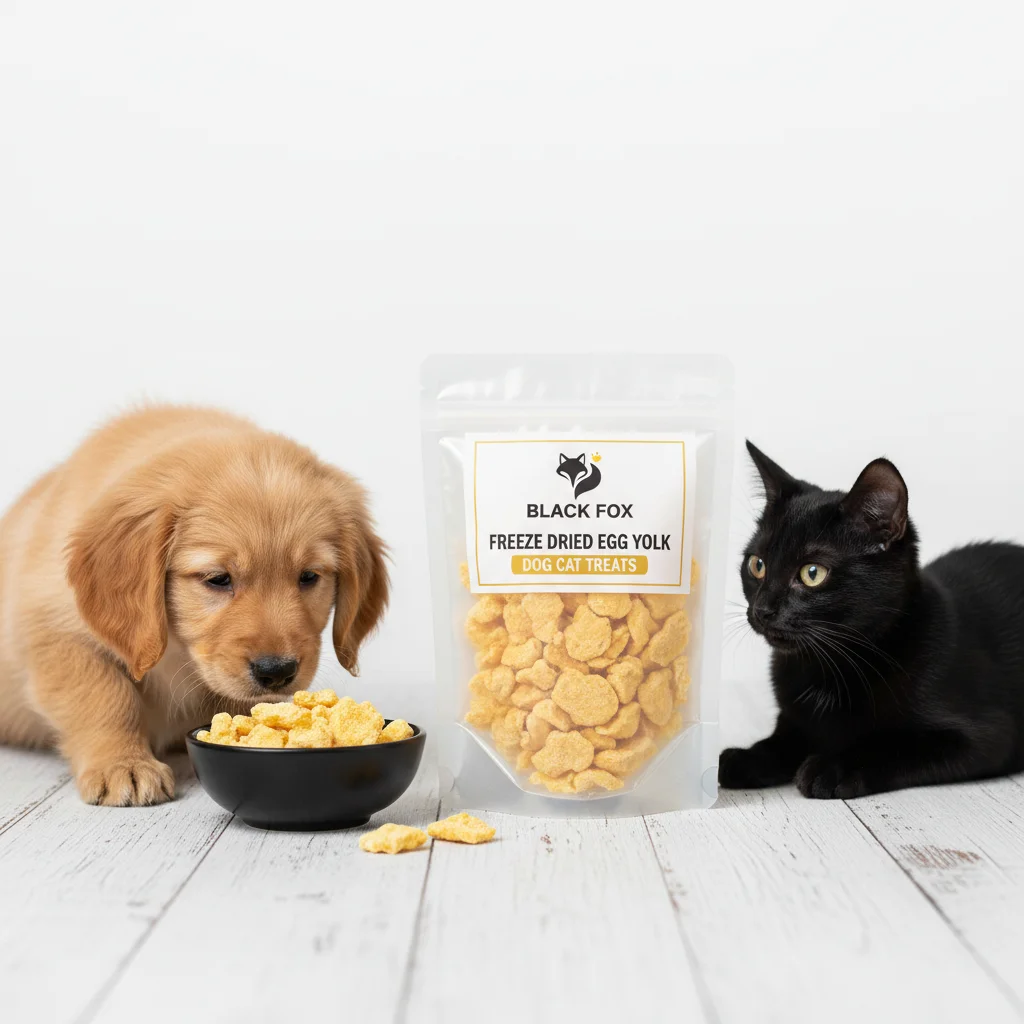 Black Fox Freeze Dried Egg Yolk Dog & Cat Treats image 3