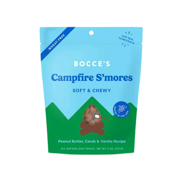 Bocce's Bakery Soft & Chewy Campfire S'Mores Dog Treats, 2 lb