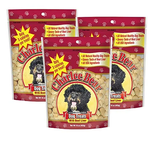 Charlee Bear Dog Training Treats, Bacon & Blueberry, 2 Pack, 8 Oz Each image 2