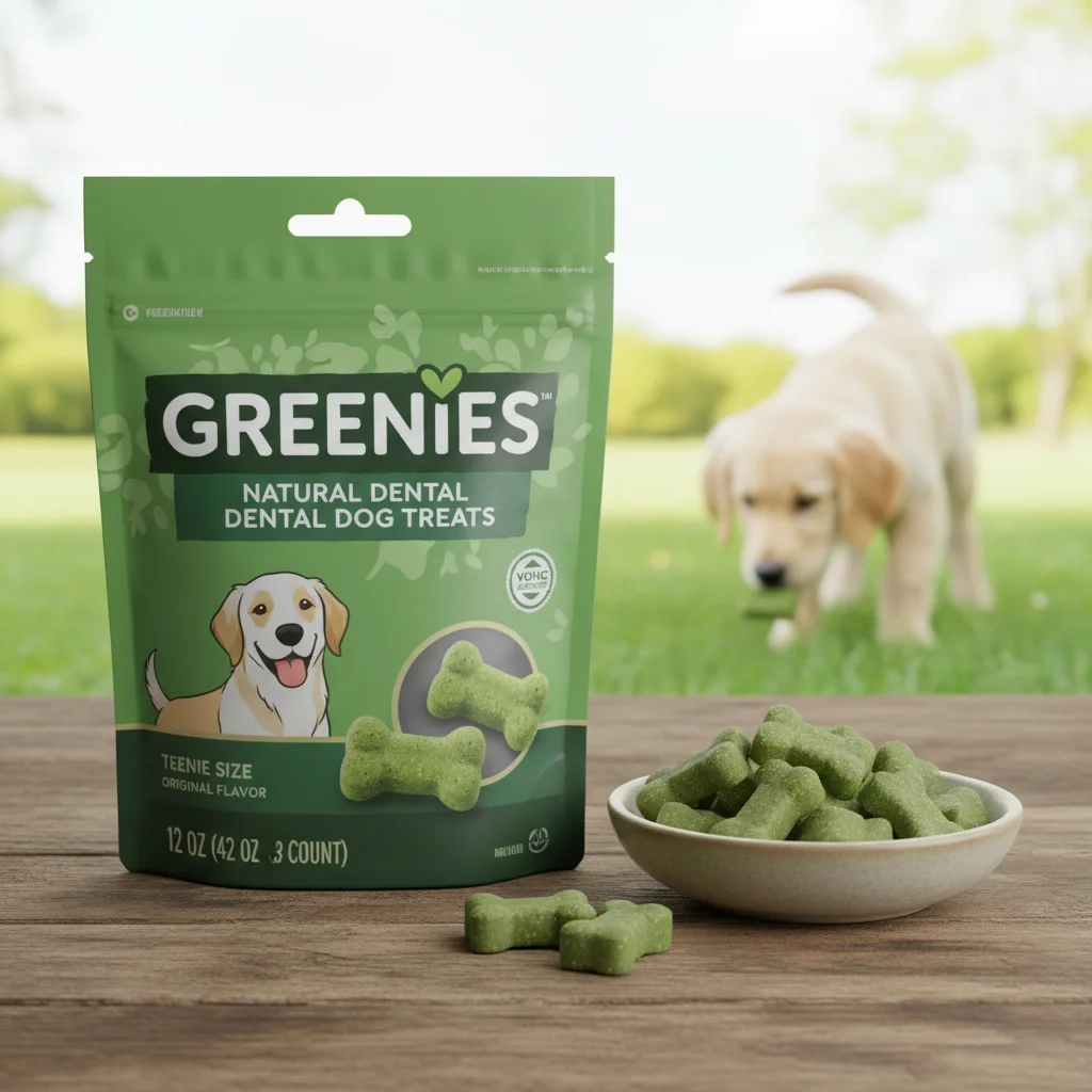 Greenies Adult Natural Dental Dog Treats, Teenie Size, Original Flavor, 12 Oz, 43 Count image 3