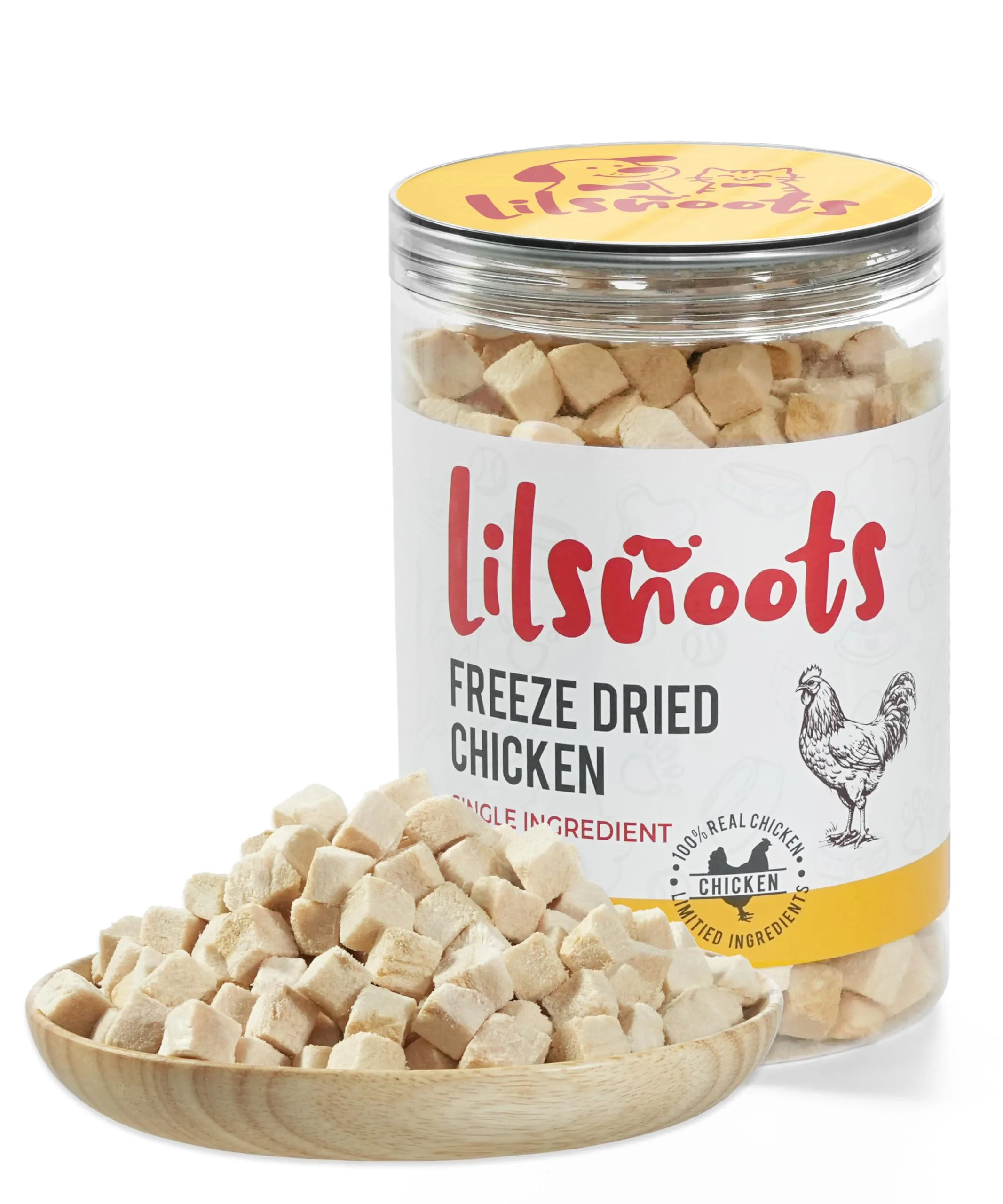 LILSNOOTS Freeze Dried Chicken Dog & Cat Treats image 2