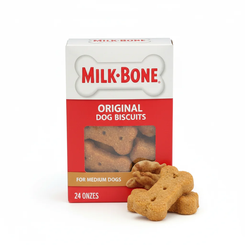 Milk-Bone Original Dog Treats Biscuits for Medium Dogs, 24 Ounces