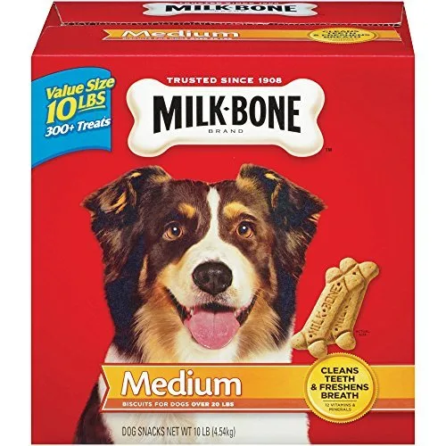 Milk-Bone Peanut Butter Flavor Crunchy Dog Biscuits, 7 Pounds image 3