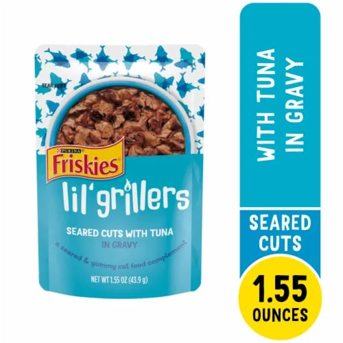Purina Friskies Lil' Lickables with Chicken or Tuna Variety, Lickable Cat Treats