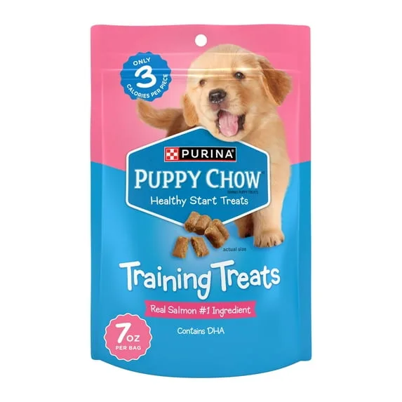 Purina Puppy Chow Training Treats, Healthy Start Salmon Treats