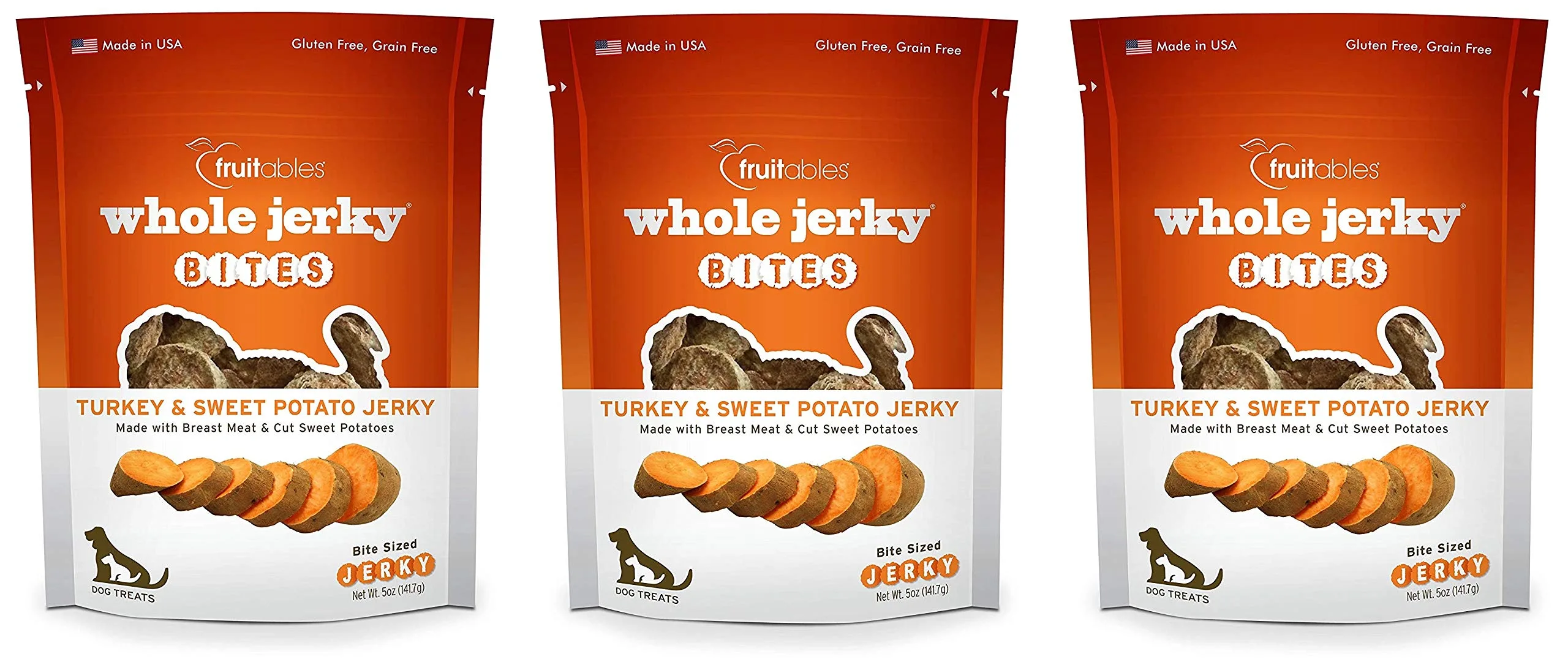 Riley's Dog Jerky Treats, Turkey & Sweet Potato image 2
