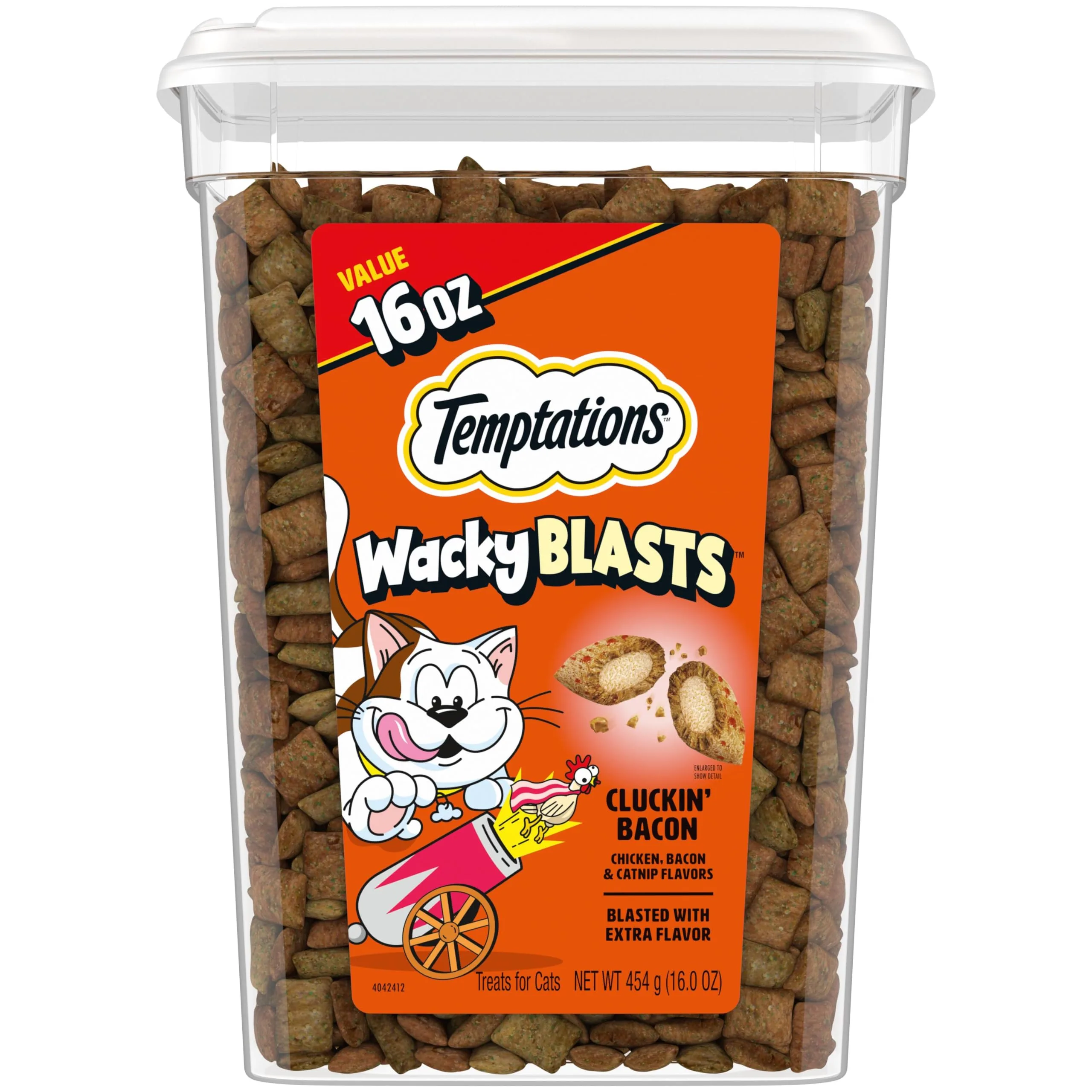 Temptations Wacky Blasts Cat Treats, Nautical Nip' Flavor image 3